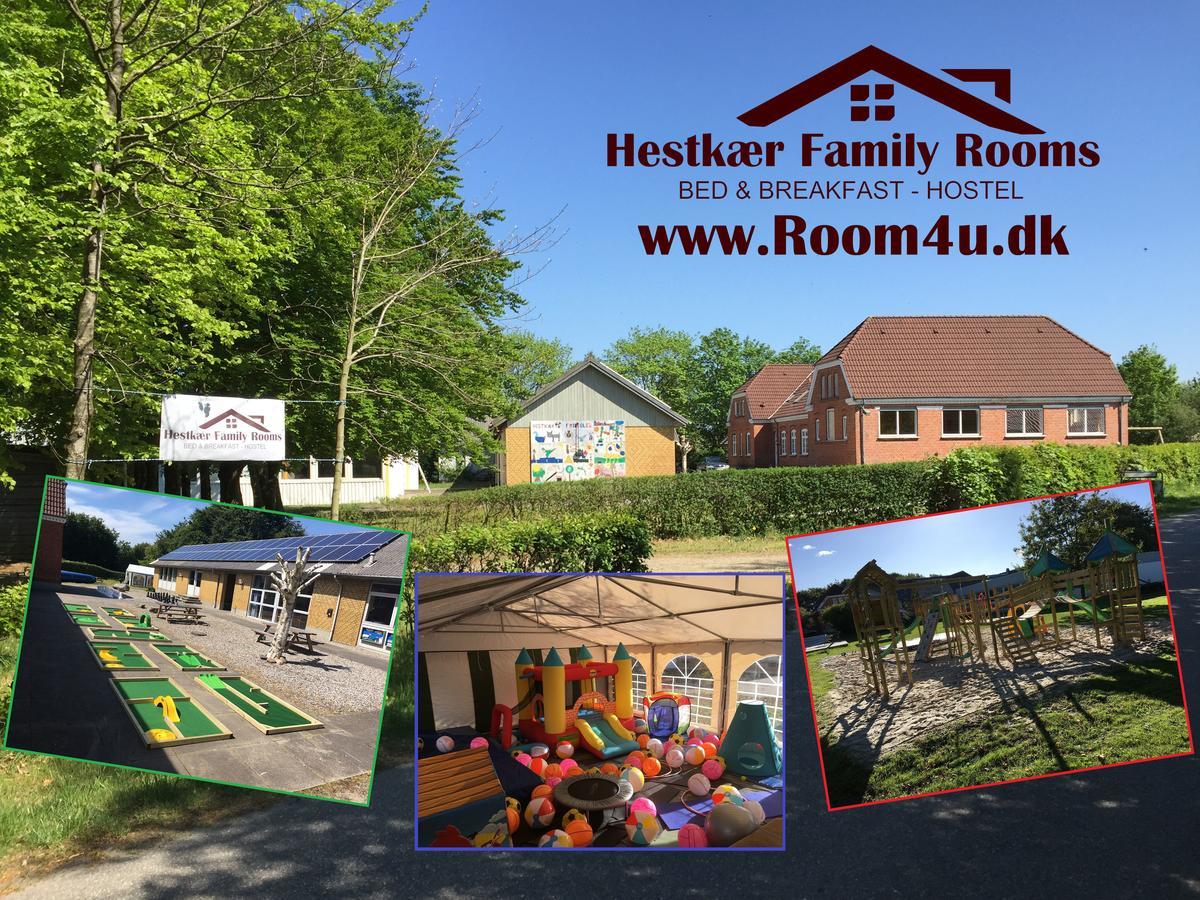 Hestkaer Family Rooms Summer Camp Krogager Ngoại thất bức ảnh